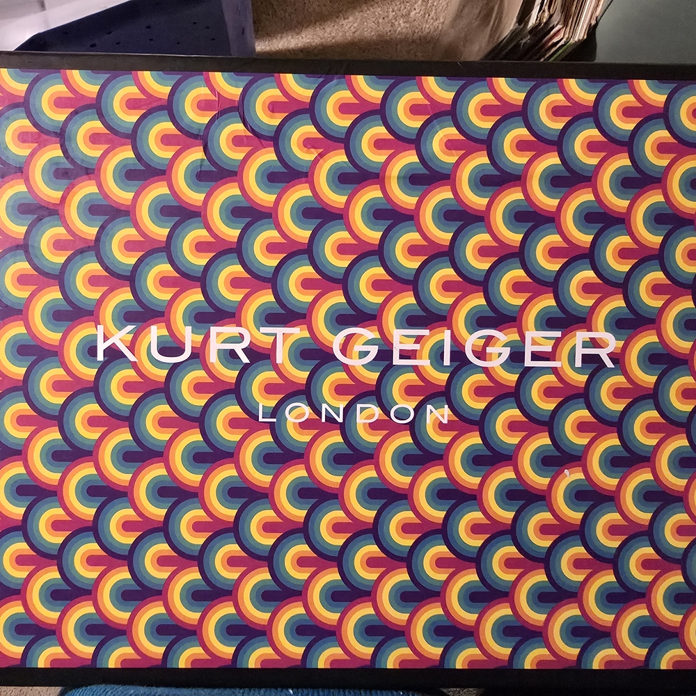 Kurt Geiger Rainbow Pattern Box